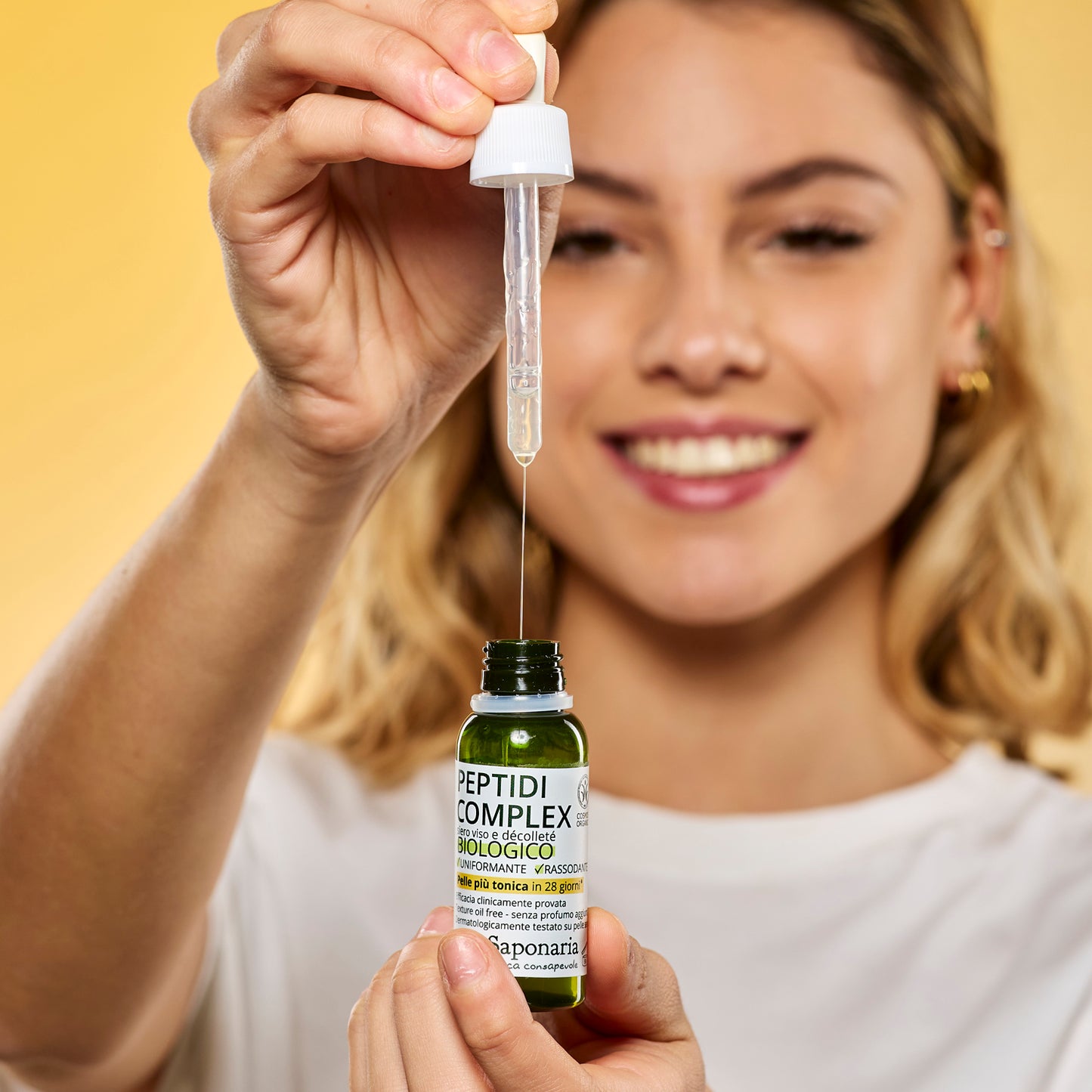 Peptidi Complex - Siero viso ad azione rassodante + tonificante + lift Attivo puro