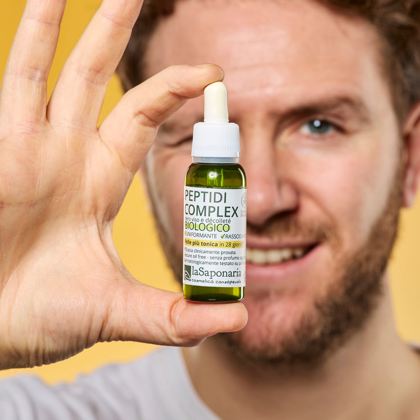 Peptidi Complex - Siero viso ad azione rassodante + tonificante + lift Attivo puro