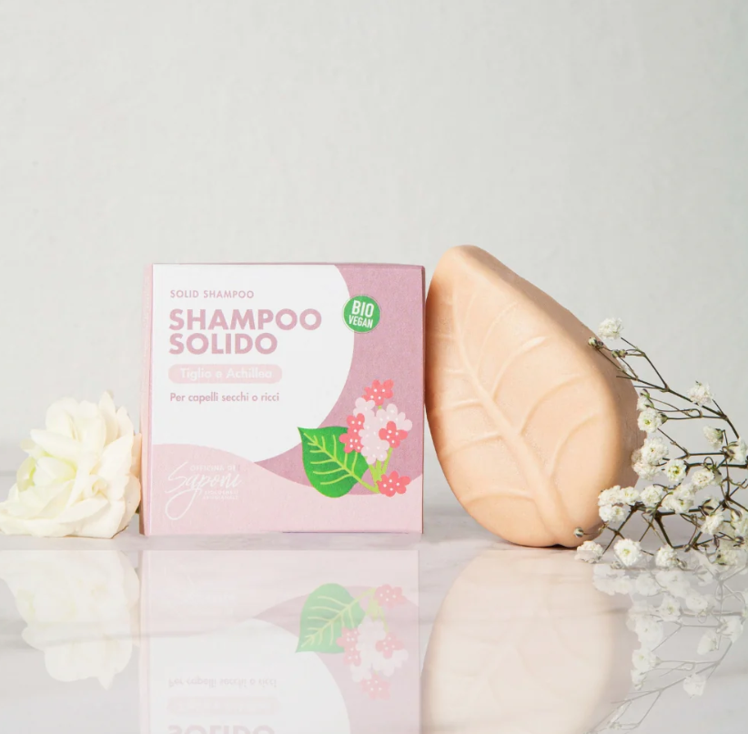 Shampoing Solide Citron Vert et Millefeuille
