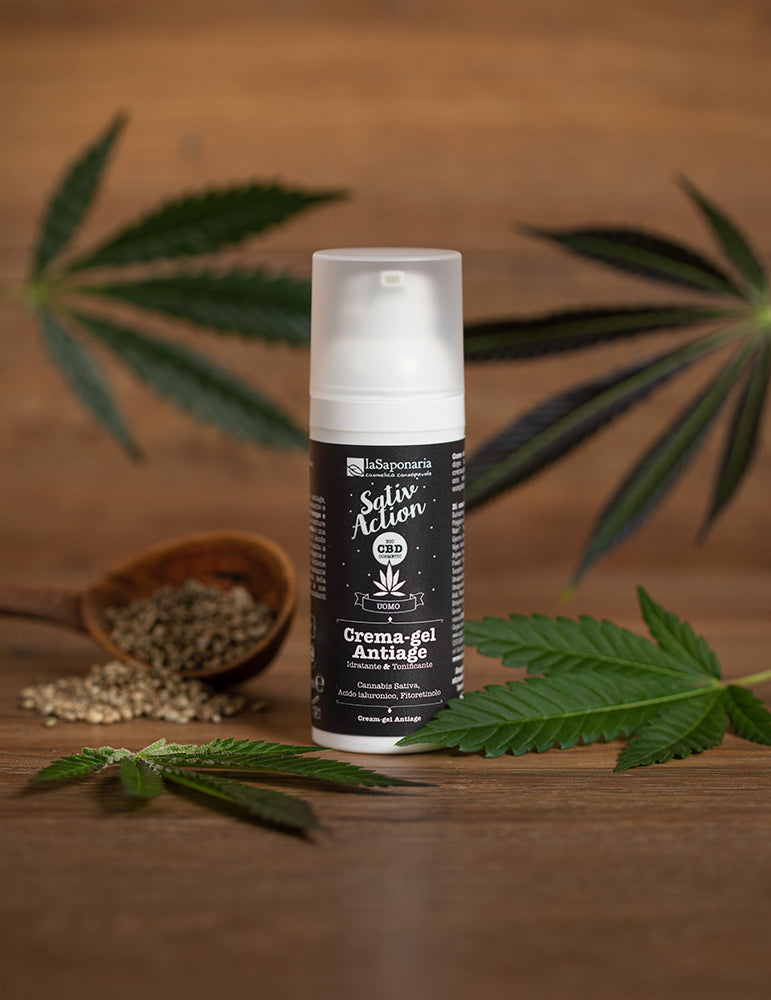 Gel-crème anti-âge visage homme