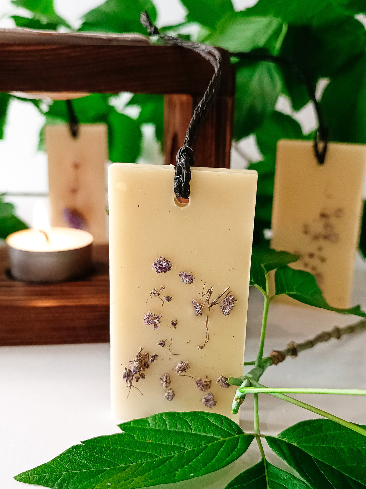 VANILLE ET PATCHOULI - Tarte Artisanale Parfumée à la Cire de Soja