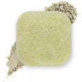 Solid face mask with purifying and refreshing green clay